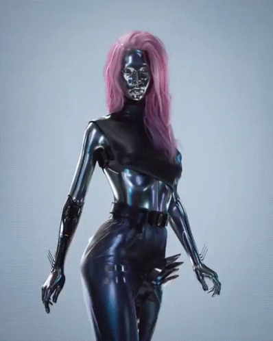 Cyberpunk 2077 Lizzy Wizzy Pose GIF