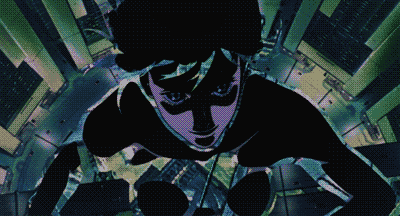 Cyberpunk Ghost Shell Invisible GIF