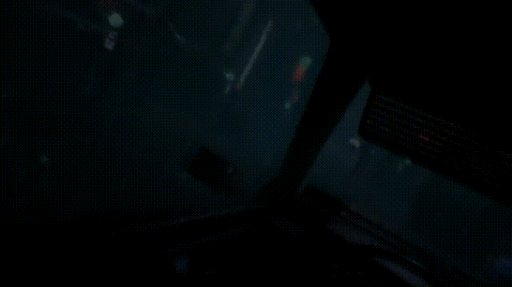 Cyberpunk Hand Observer Video Game GIF