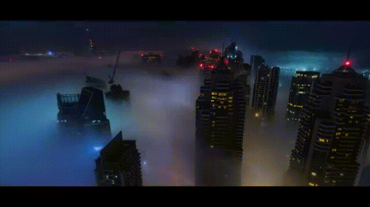 Cyberpunk Megacities 2019 Cinematic Time-lapse GIF