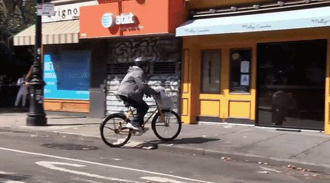 Cycle Breaking Glass GIF