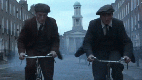 Cyclist Old Men Racing GIF