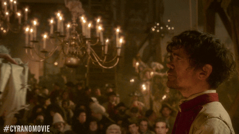 Cyrano Getting Slapping Face GIF