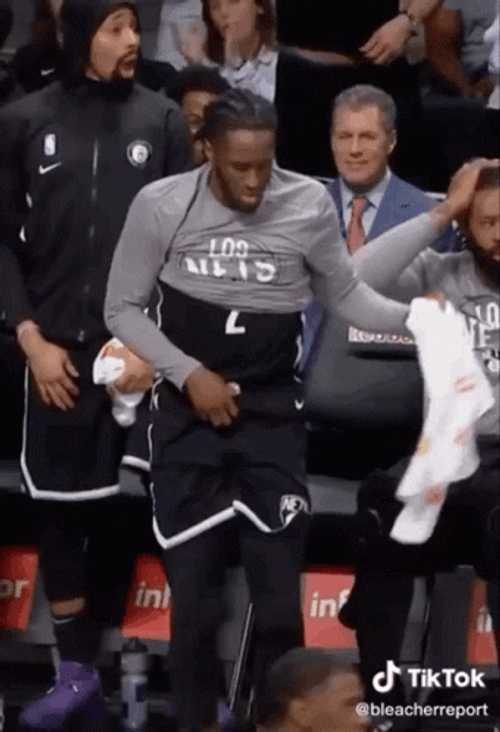 D'Angelo Russell Getting Sturdy Dance GIF