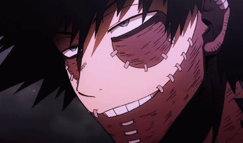 Dabi Scary Smiling GIF