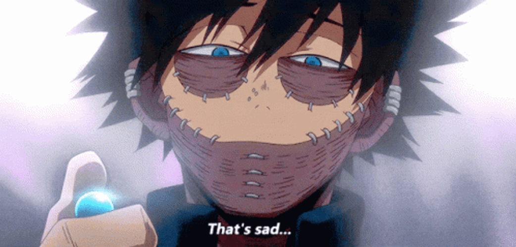 Dabi Releasing Strong Power GIF