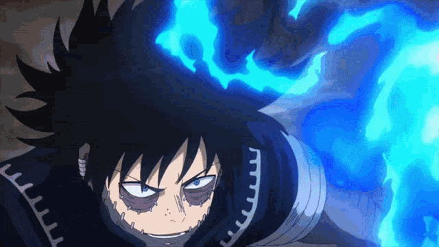 Dabi Throwing Power GIF