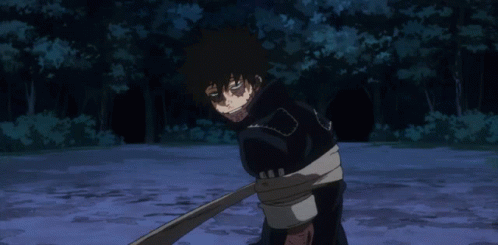 Dabi With Shōta Aizawa GIF