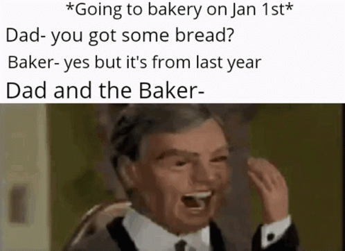 Baker Corny Dad Joke GIF