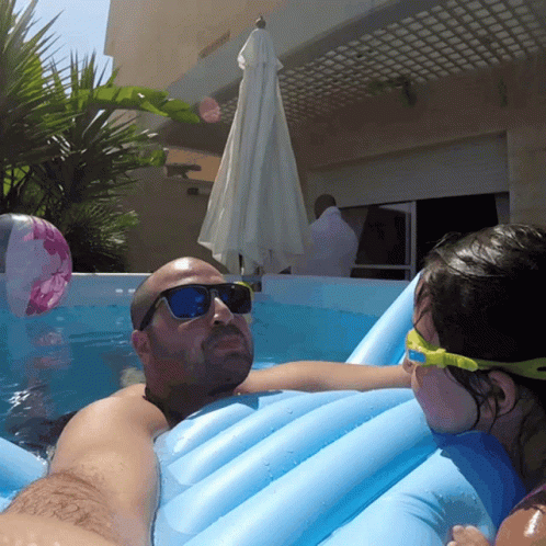 Dad Spit Water At Kid GIF