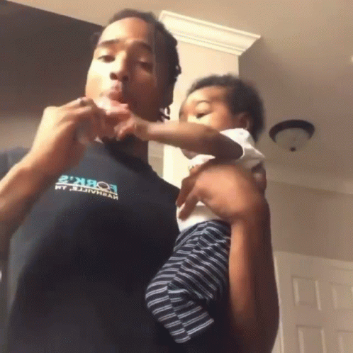 Dad Stealing Little Girl Popsicle GIF