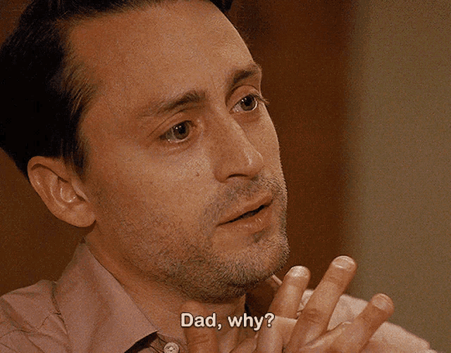 Dad Why Kieran Culkin GIF
