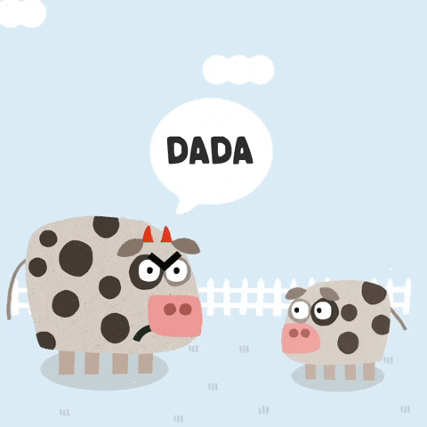 Dada Moo Baby Moo GIF