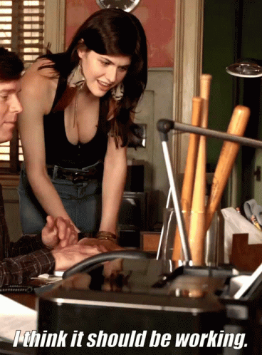 Daddario True Detective It Should Be Working GIF