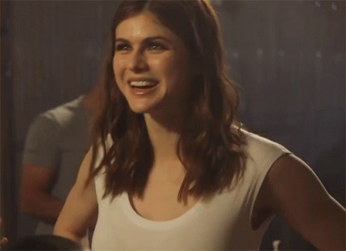 Daddario True Detective Laughing GIF