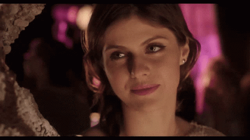 Daddario True Detective Nodding GIF