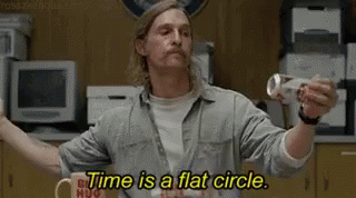 Daddario True Detective Time Is A Flat Circle GIF