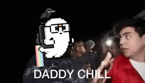 Daddy Chill Dead Pixels Meme GIF