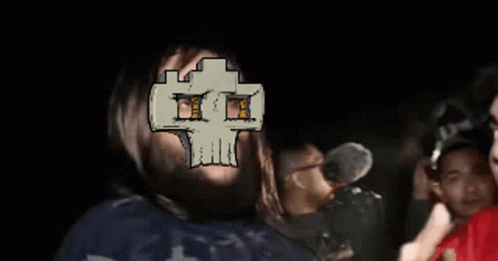 Daddy Chill Skull Face Swap GIF