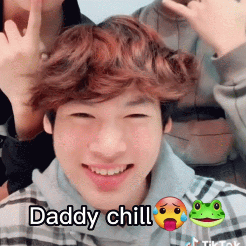 Daddy Chill Smiling Asian Guy GIF