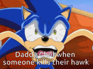 Daddy Chill Sonic The Hedgehog Approaching GIF