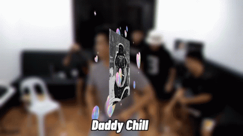 Daddy Chill Spinning Pug GIF