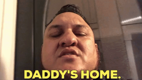Daddy Home Chill Samoa Joe GIF