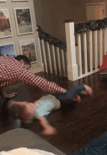 Daddy Spinning His Kid GIF