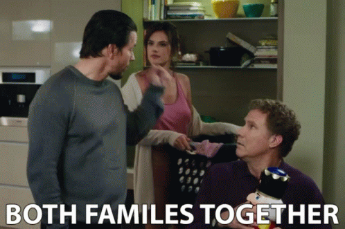 Daddys Home Dusty Mayron Both Families Together GIF