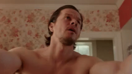 Daddys Home Dusty Mayron Punching Wall GIF