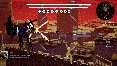 Daemon X Machina Abyss Robot Fight GIF