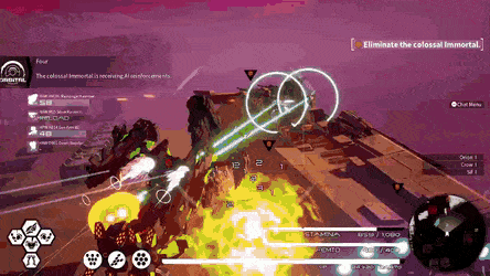 Daemon X Machina Revolutionary Attack GIF