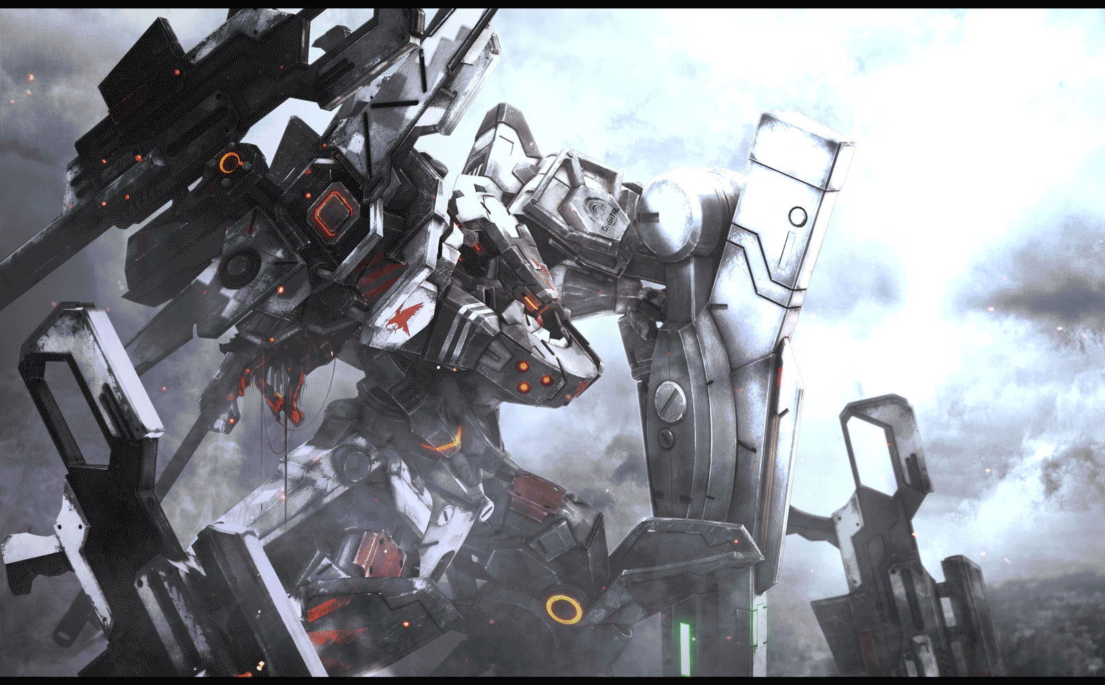 Daemon X Machina Terrors Grif Robot GIF