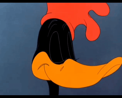 Daffy Duck Eyes Cha Ching GIF