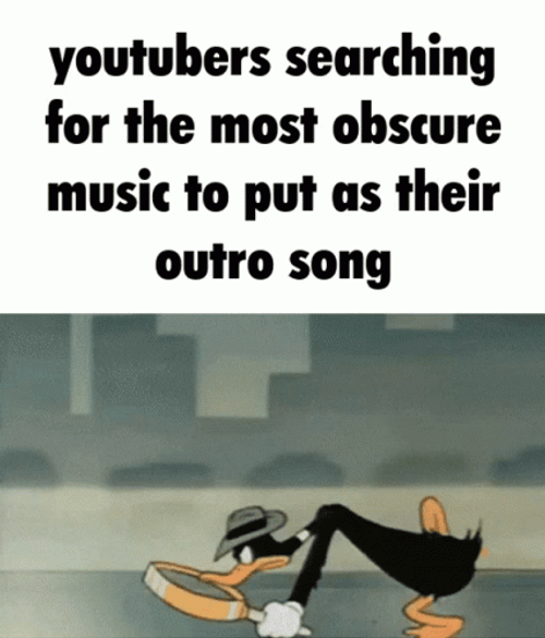 Daffy Duck Searching Magnifying Glass GIF
