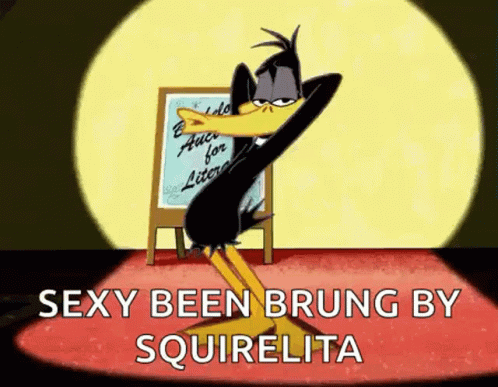 Daffy Duck Sexy Bring It Around Town Dance GIF