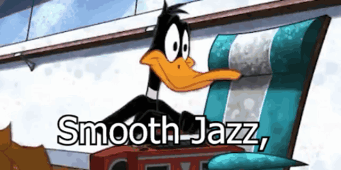 Daffy Duck Smooth Jazz GIF
