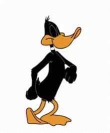 Daffy Duck Walking