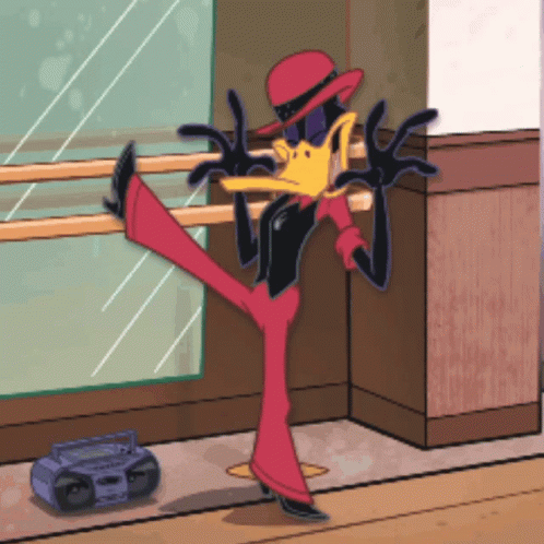 Daffy In His Red Pants GIF