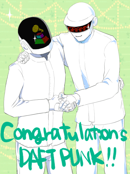 Daft Punk Congratulations Animation GIF