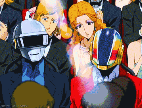Daft Punk Interstella 5555 Anime GIF