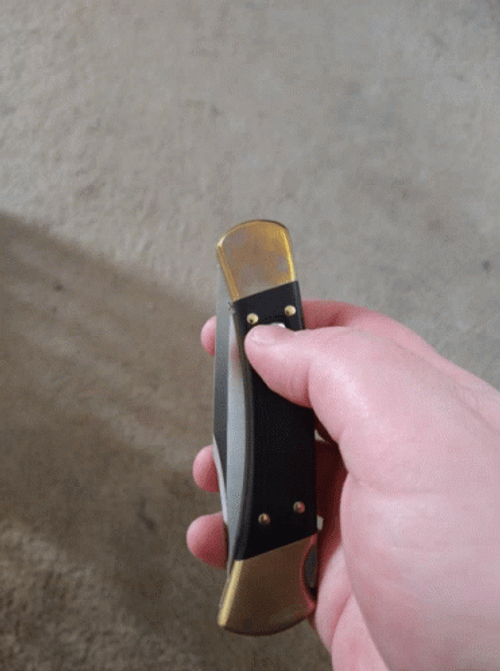Dagger Knife Push Button GIF