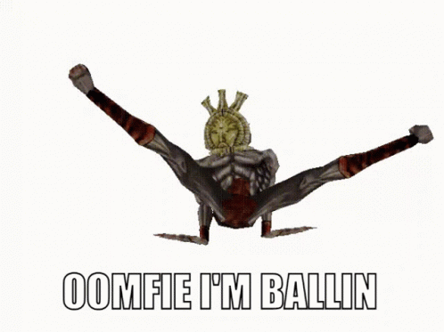 Dagoth Ur Transparent Break Dance Ballin Meme GIF