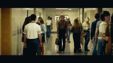 Dahmer Evan Peters Awkward School Scene GIF