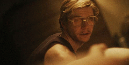 Dahmer Evan Peters Blank Stare GIF