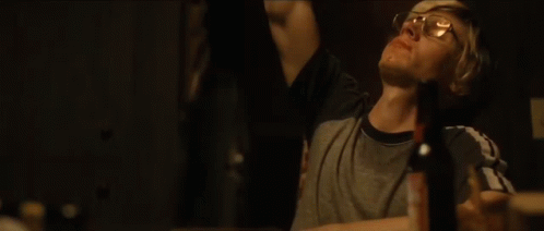 Dahmer Evan Peters Drunk Trippy Dancing GIF