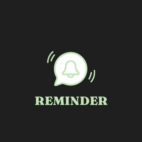 Daily Notification Bell Reminder GIF