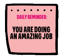 Daily Reminder Youre Amazing Sticker GIF