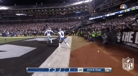 Dak Prescott Celebrating Touchdown GIF