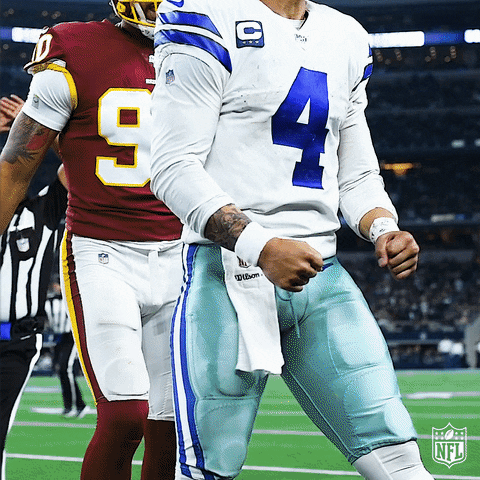 Dak Prescott Excited Fist Pump GIF